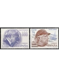 Año 2001 - 3783/84 Personajes Populares