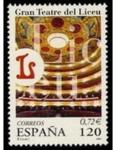Año 2001 - 3791 Gran teatro del Liceo de Barcelona