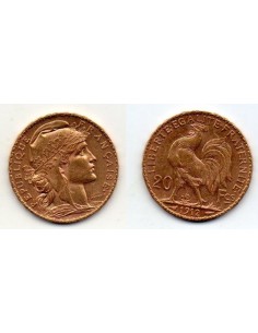 1912 Francia 20 Francos de oro - Marianne
