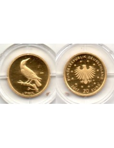 2017 G ALEMANIA - 20 EUROS ORO Aves alemanas
