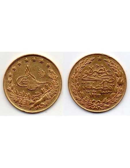 1293/28 Turkia 1903 100 Kurush Oro