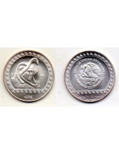 1992 MEXICO - 1/4 ONZA TROY DE PLATA Guerrero Aguila