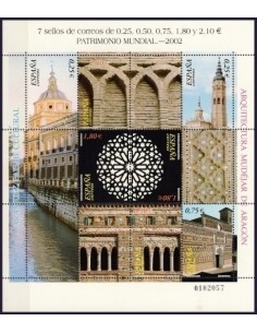 Año 2002 - 3936/41 ( MP 80 ) Patrimonio Mundial de la Humanidad