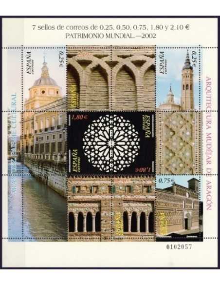 Año 2002 - 3936/41 ( MP 80 ) Patrimonio Mundial de la Humanidad