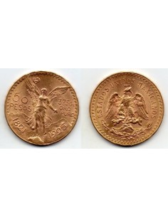 Moneda 1925 Mexico 50 pesos - Moneda Conmemorativa...