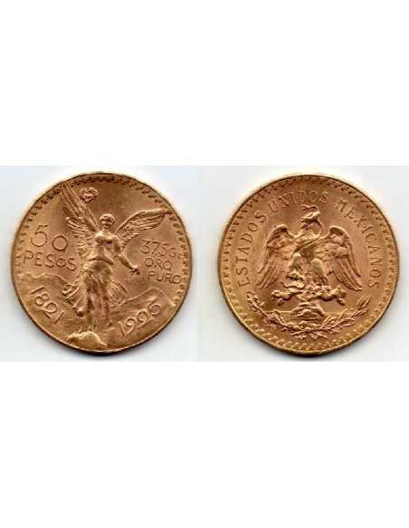 Moneda 1925 Mexico 50 pesos - Moneda Conmemorativa 1821/1925