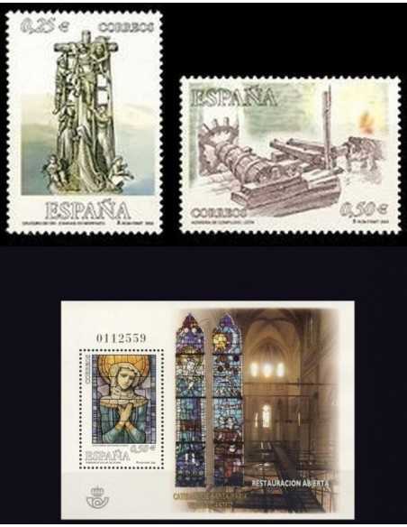 Año 2002 - 3952/54 Arte Español