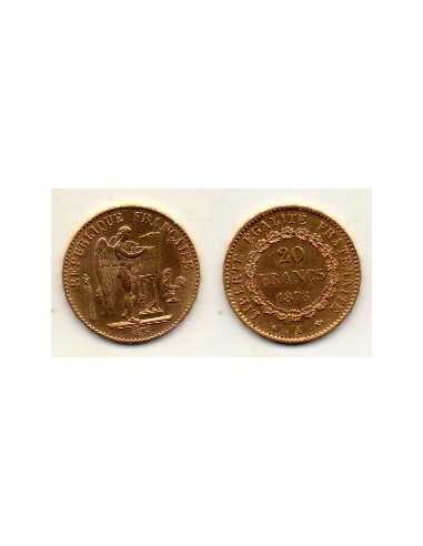 1897 A Francia Moneda Conmemorativa 20 Francos...