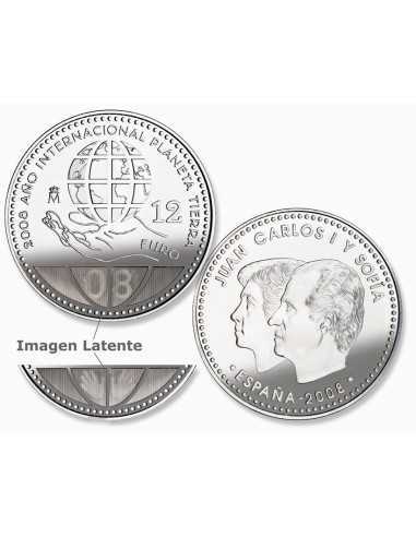 2008 - ESPAÑA - 12 EUROS DE PLATA JUAN CARLOS I