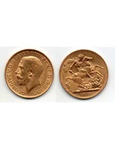 1912 Reino Unido, Soberano oro/ Georgivs V