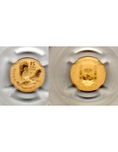 2025 - ESPAÑA - 0.15 EUROS DE Oro , Aguila 1/10 de Onz