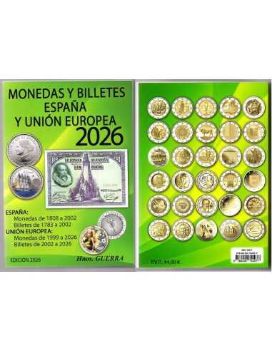 Catalogo monedas Hnos. Guerra 2026