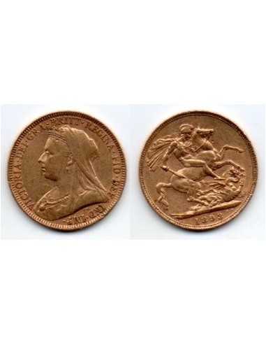 1893 Reino Unido, 1 Soberano / Victoria