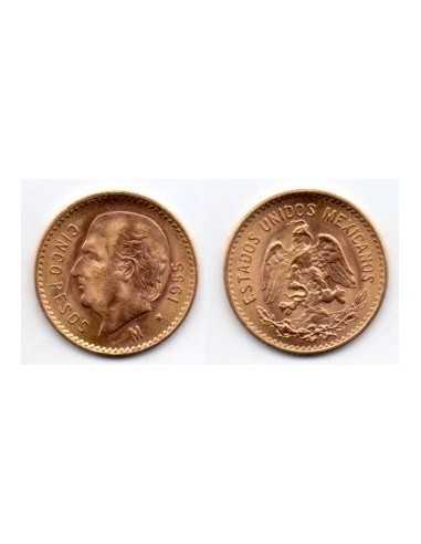 1955 Mexico 5 pesos - Moneda Conmemorativa