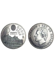 1995 - ESPAÑA - 2000 PESETAS DE PLATA JUAN CARLOS I