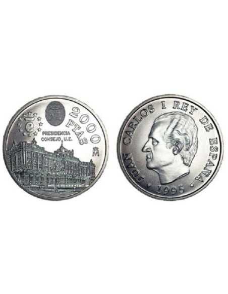 1995 - ESPAÑA - 2000 PESETAS DE PLATA JUAN CARLOS I