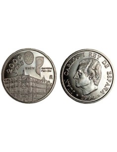1994 - ESPAÑA - 2000 PESETAS DE PLATA JUAN CARLOS I