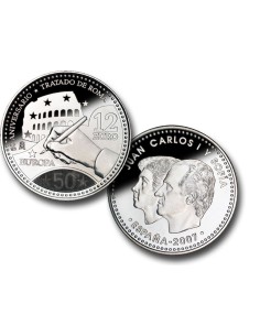 2007 - ESPAÑA - 12 EUROS DE PLATA JUAN CARLOS I