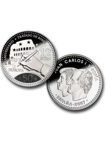 2007 - ESPAÑA - 12 EUROS DE PLATA JUAN CARLOS I