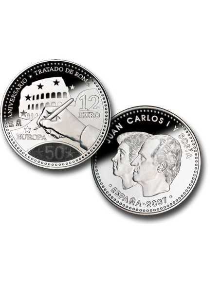 2007 - ESPAÑA - 12 EUROS DE PLATA JUAN CARLOS I
