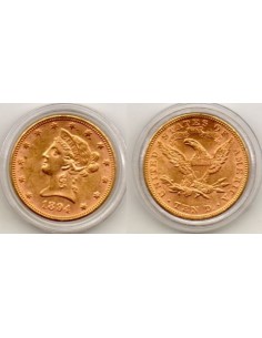1894 EEUU 10 Dolares oro Liberty