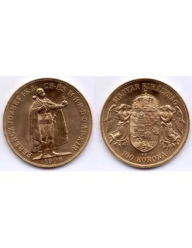 100 Coronas oro Franz Joseph I