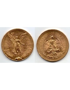 1923 Mexico 50 pesos - Moneda Conmemorativa 1821/1923