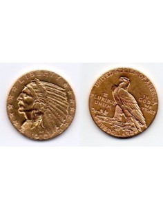 1910 EEUU 5 Dolares oro Indian Head