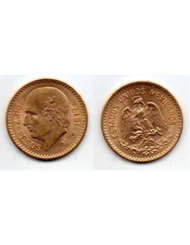 1917 Mexico 10 pesos - Moneda Hidalgo
