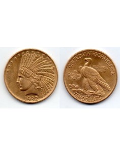 1932 EEUU 10 Dolares oro Indian Head
