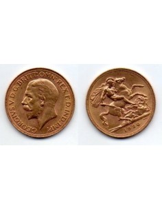 1930 Sud Africa, 1 Soberano / Georgius V