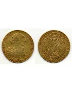 1787/6 Carlos III - 8 Escudos Santa Fe