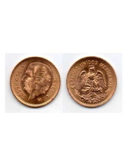 1955 Mexico 5 pesos - Moneda Conmemorativa