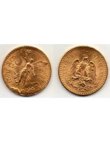 Mexico 50 pesos - Moneda ORO 1821/1947