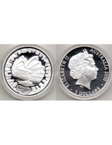2000, 5 dolares Australia Opera de Sydney, Olimpiada Sydney