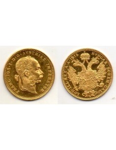 Moneda 1 Ducado Oro Austria 1915
