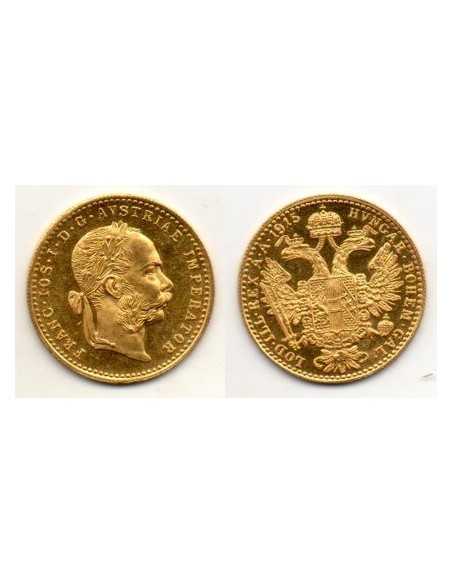 Moneda 1 Ducado Oro Austria 1915