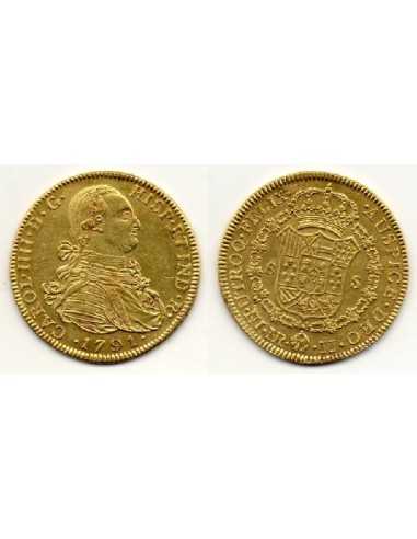1791 Carlos IV - 8 Escudos Santa Fe