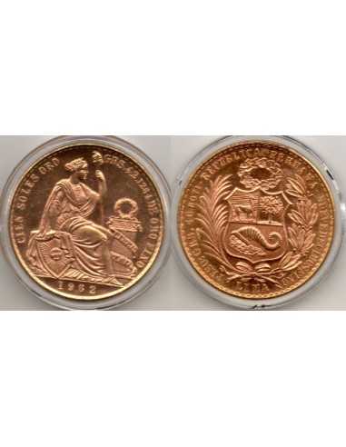 1962 Perú, Moneda Conmemorativa 100 soles
