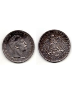 1908 A Alemania 5 Marcos William II