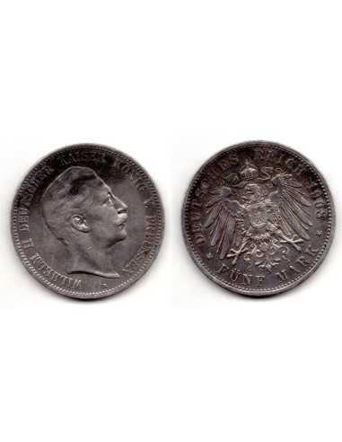 1908 A Alemania 5 Marcos William II
