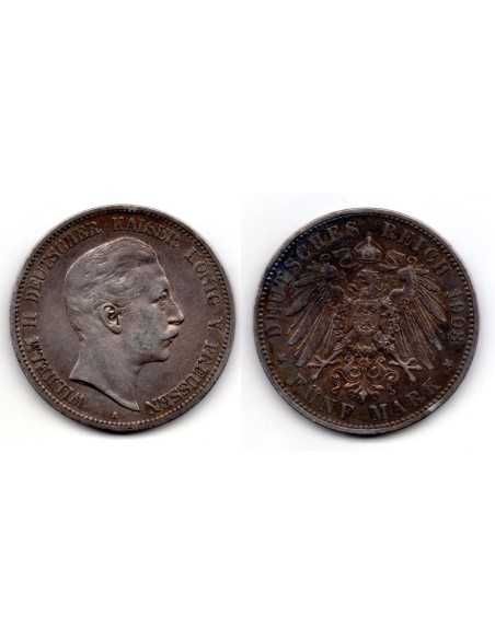 1903 A Alemania 5 Marcos William II
