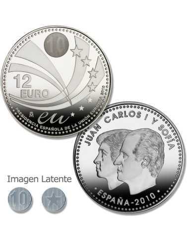 2010 - ESPAÑA - 12 EUROS DE PLATA JUAN CARLOS I