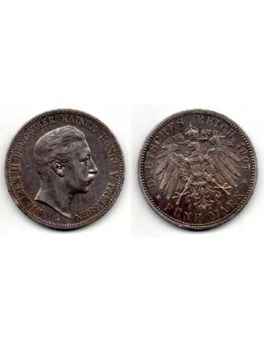 1907 A Alemania 5 Marcos William II