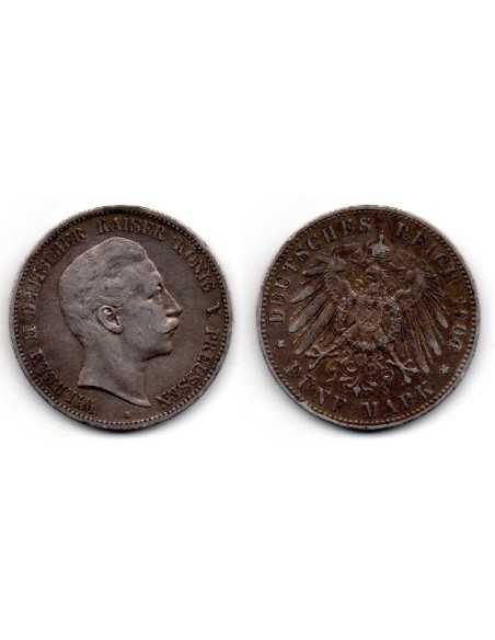 1904 A Alemania 5 Marcos William II