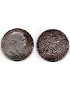 1907 Alemania ( Baden ) 5 Marcos Frederick I