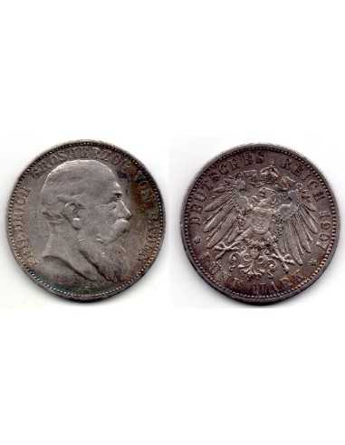 1907 Alemania ( Baden ) 5 Marcos Frederick I