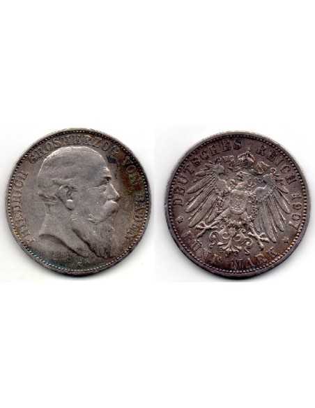 1907 Alemania ( Baden ) 5 Marcos Frederick I