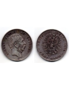 1876 E Reino Sajonia 5 Marcos Albert