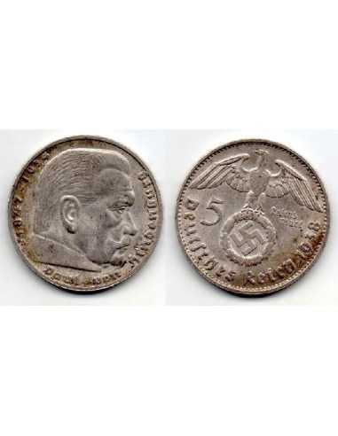 1938D Alemania- Imperio 5 Marcos